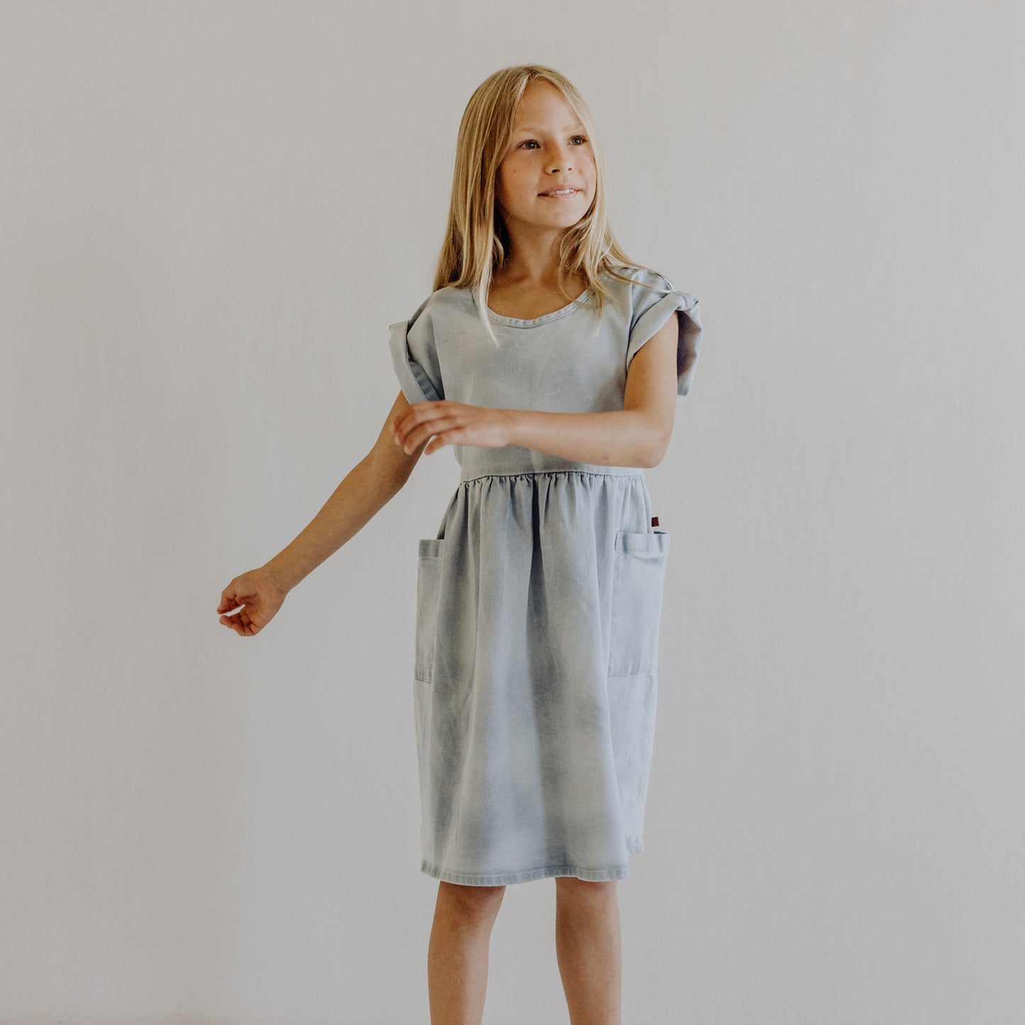 Organic Dress - Denim