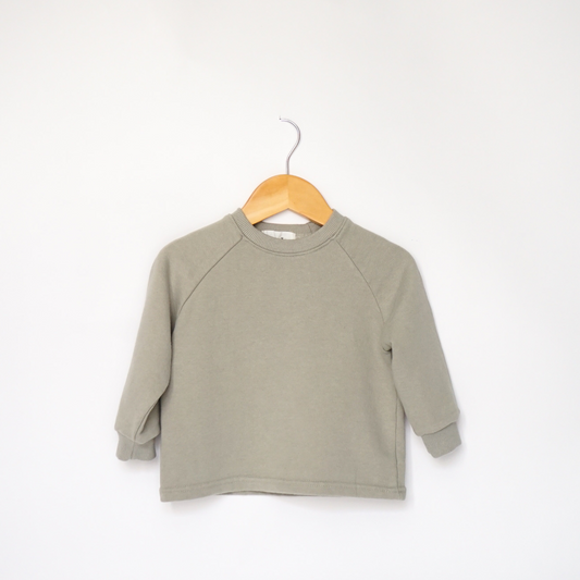 kids olive jumper 