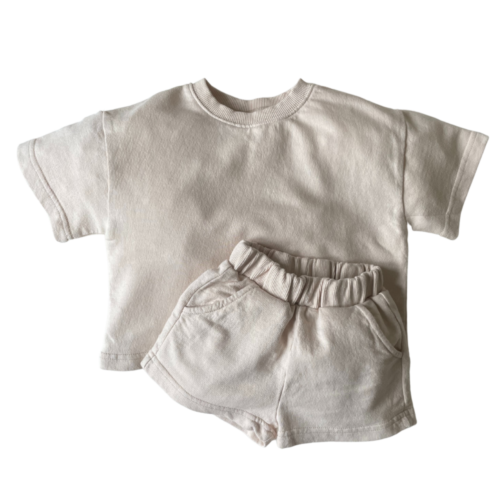 kids stone short set