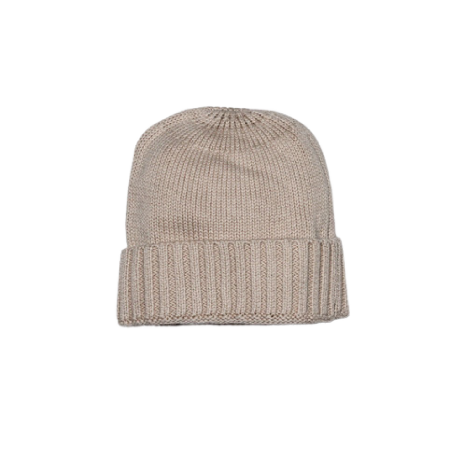 Baby beanie hat beige